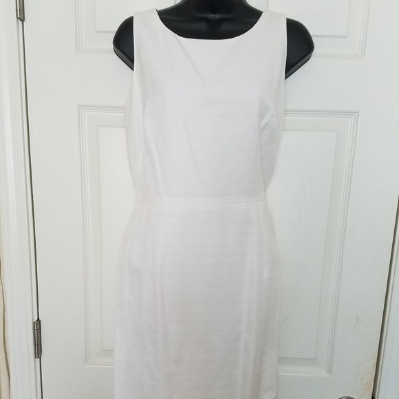 Brooks Brothers white cocktail dress, size 6, - Picture 1 of 5